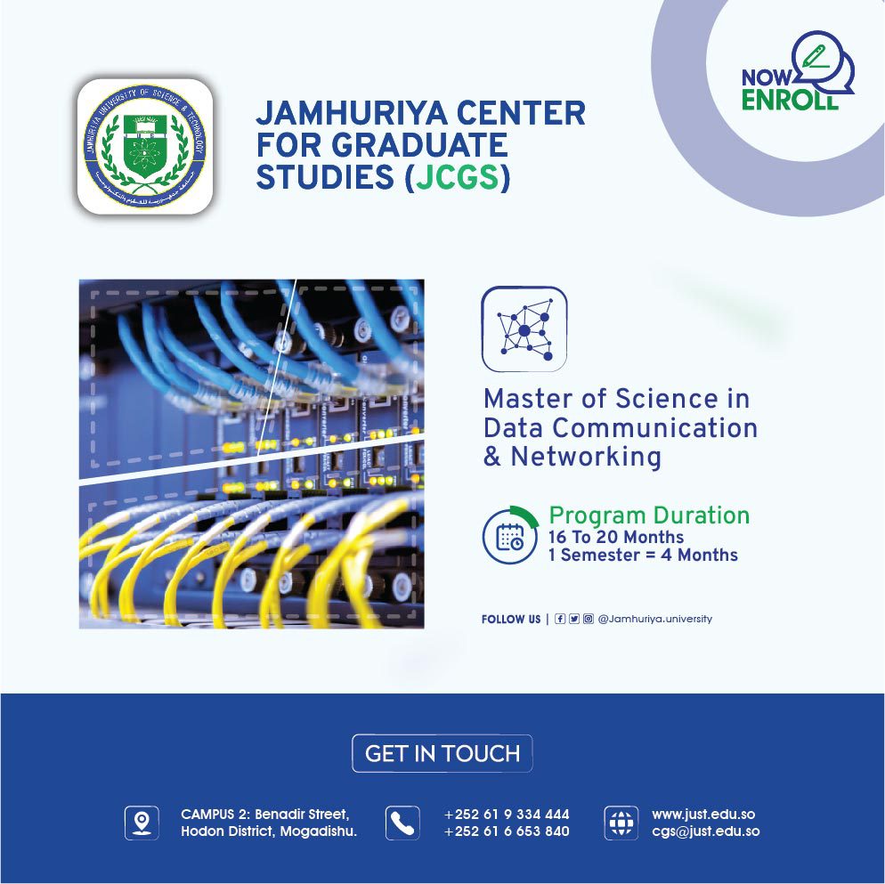 Master of Science in Data Communication and Networking